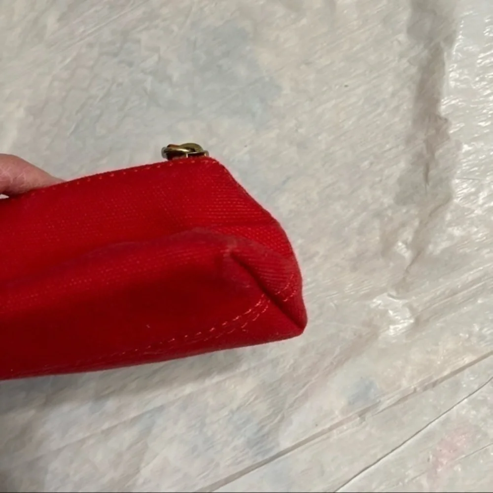 Dooney and Bourke red cosmetic case